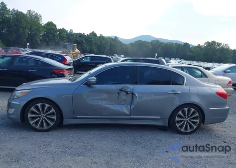 2014 Hyundai Genesis 5.0L из США, поврежденный, VIN KMHGC4DH8EU264849